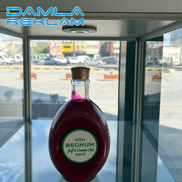 Nevşehir Kabartmalı Şişe Etiket