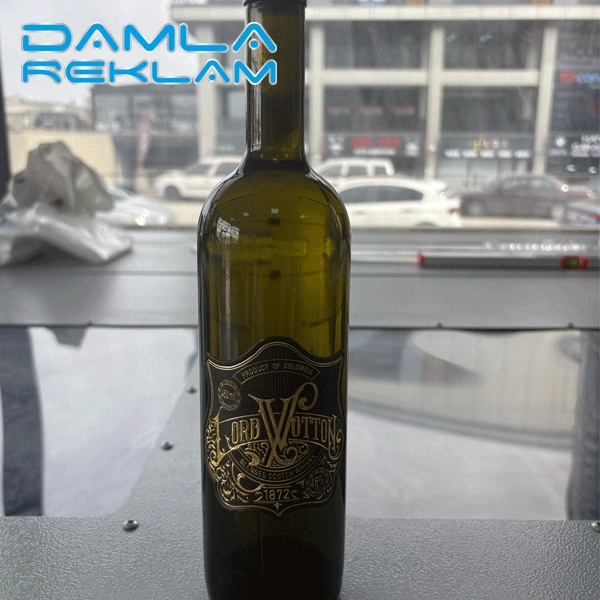 Nevşehir Kabartmalı Şişe Etiket