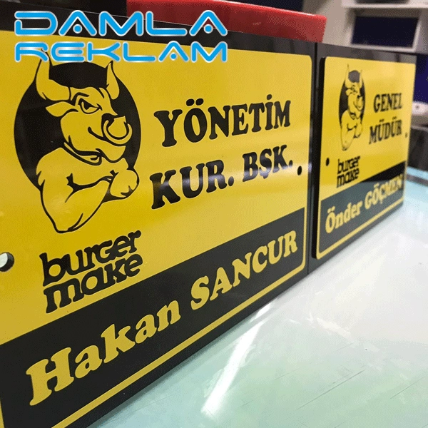 Denizli Kapı Giriş Tabela Üretimi