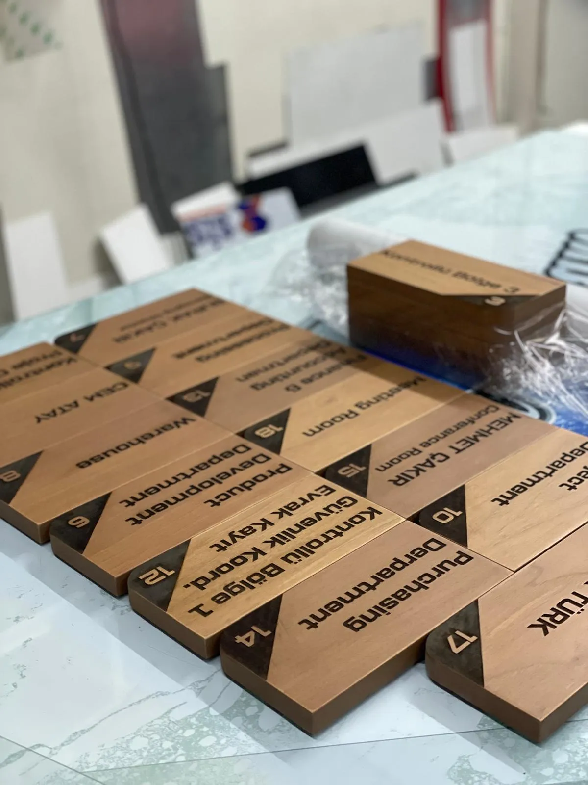 Ankara Ahşap Lazer Markalama