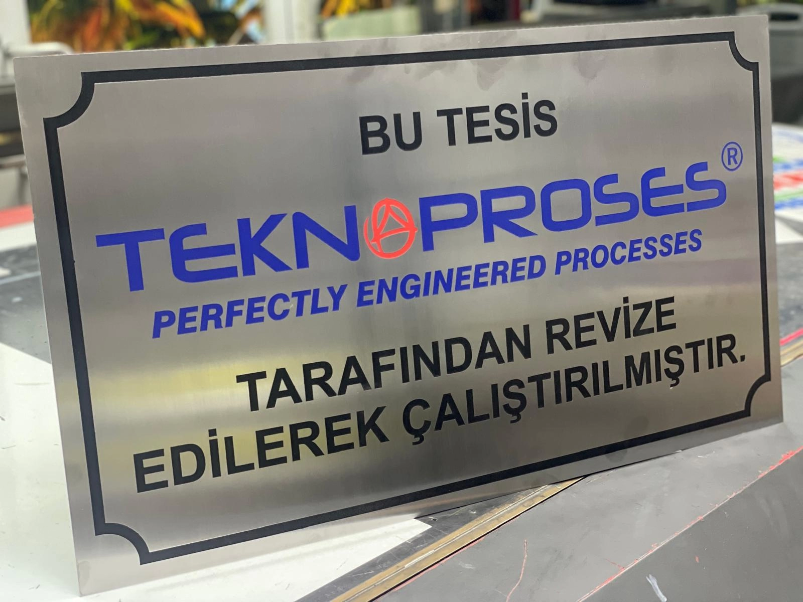 Ankara Metal UV Baskı