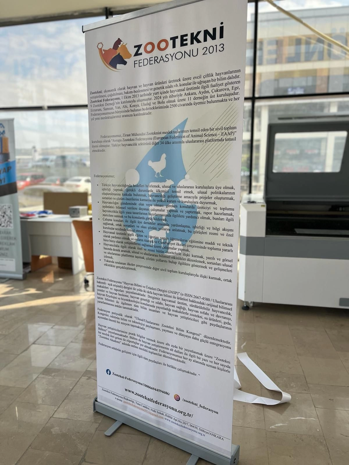 Ankara Roll-Up Banner