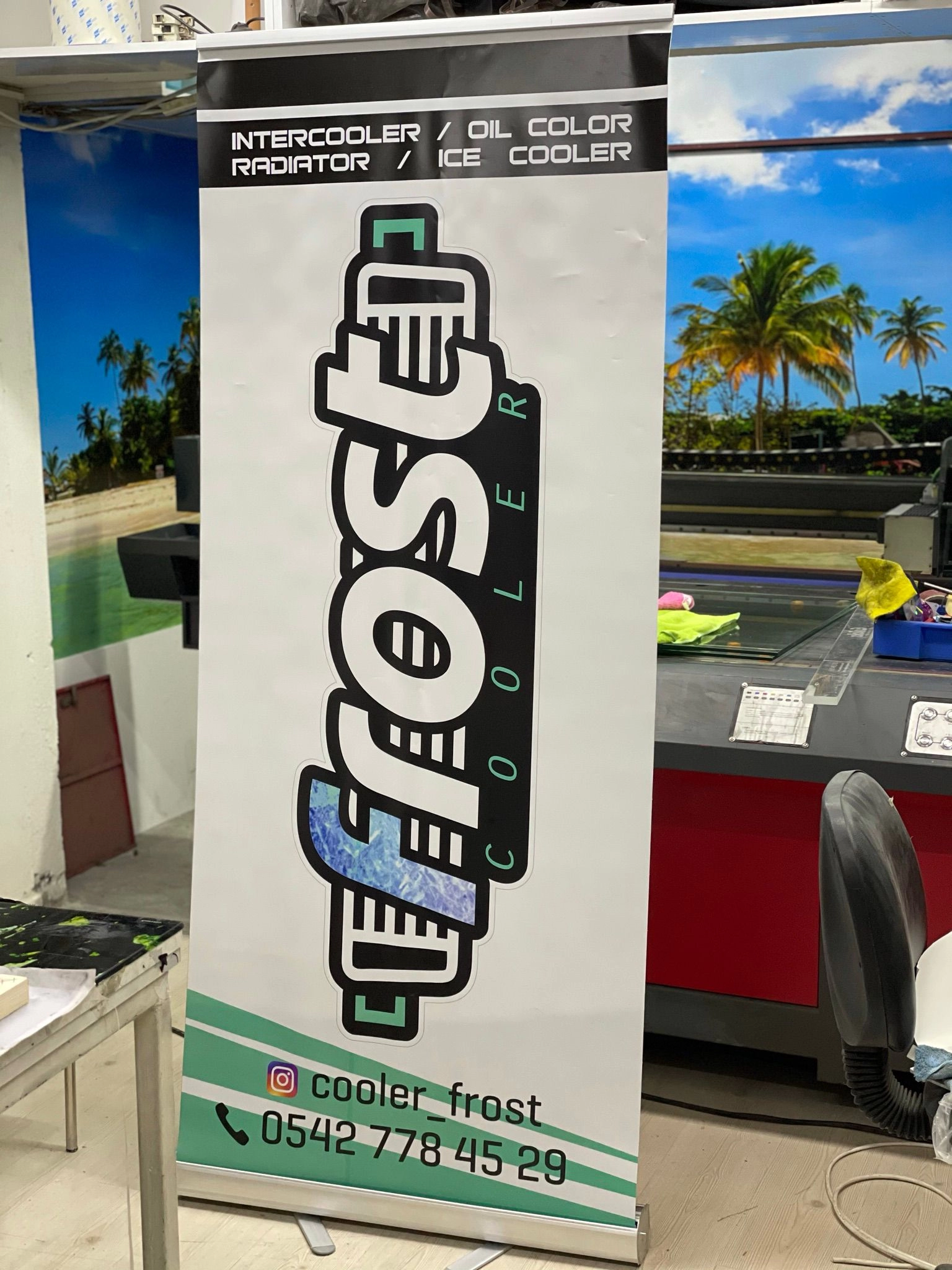 Ankara Roll-Up Banner