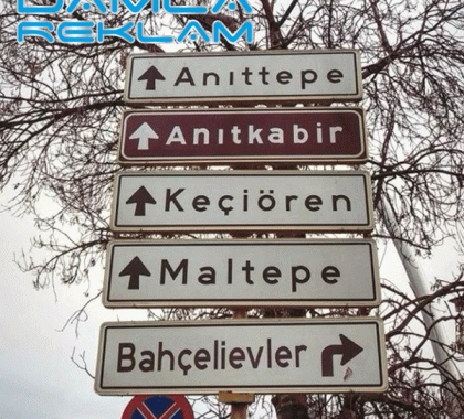 Sokak – Cadde Levhaları (1)