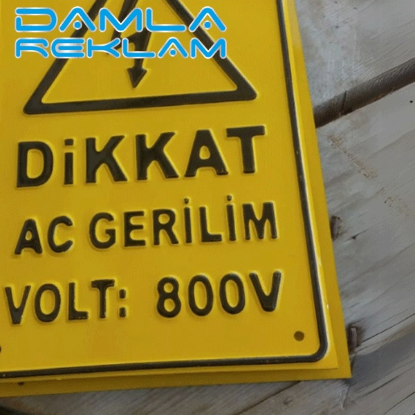Karaman İş Güvenliği Levha Üretimi