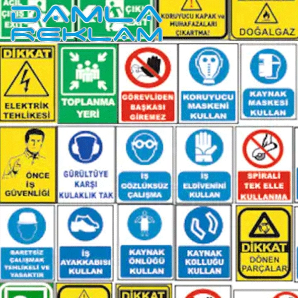 Karaman İş Güvenliği Levha Üretimi