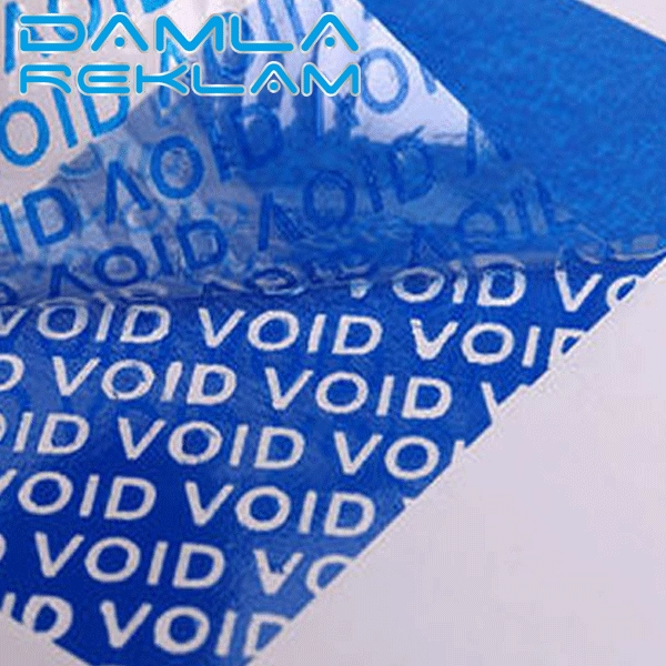 Ankara Void Hologram Etiket