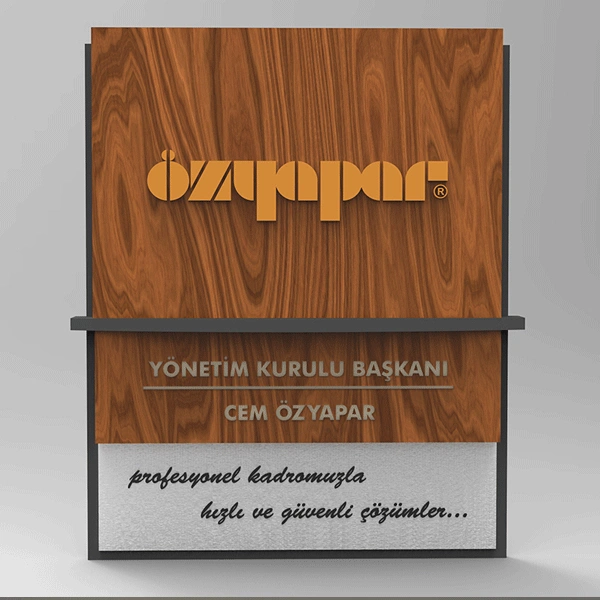 Kapı Giriş Tabela - Görsel 2