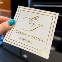 Altın Yaldız Sticker - Görsel 1