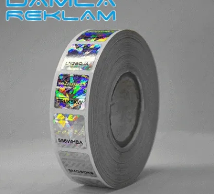Hologram Numaratör Etiket - Görsel 1