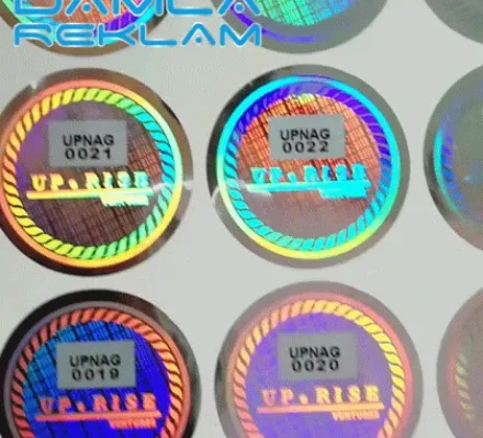 Hologram Numaratör Etiket - Görsel 3