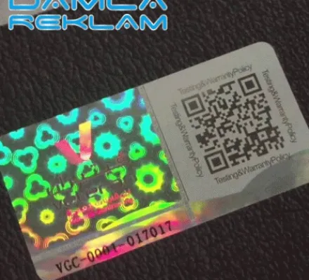 Hologram Numaratör Etiket - Görsel 4