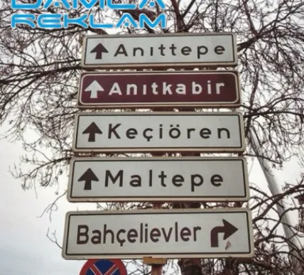 Sokak – Cadde Levhaları - Görsel 1