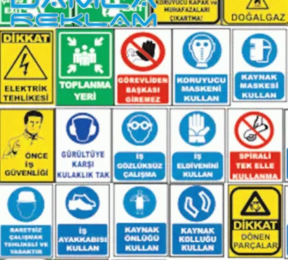 Giresun Tehlike Uyarı İşaretleri Üretimi - Görsel 2